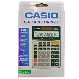 ماشین حساب رومیزی کاسیو غیراصل(DJ-240D)