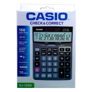 ماشین حساب رومیزی کاسیو اصل(Casio DJ-120D)