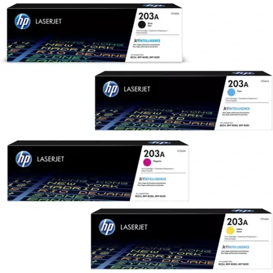 کارتریج تونر رنگی HP 203A