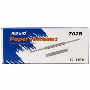 گیره پوشه(فنرپوشه)فلزی KW-trio(بسته ۵۰ عددی)