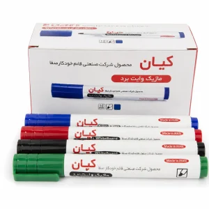 ماژیک وایت‌برد کیان نوک گرد(12عددی)